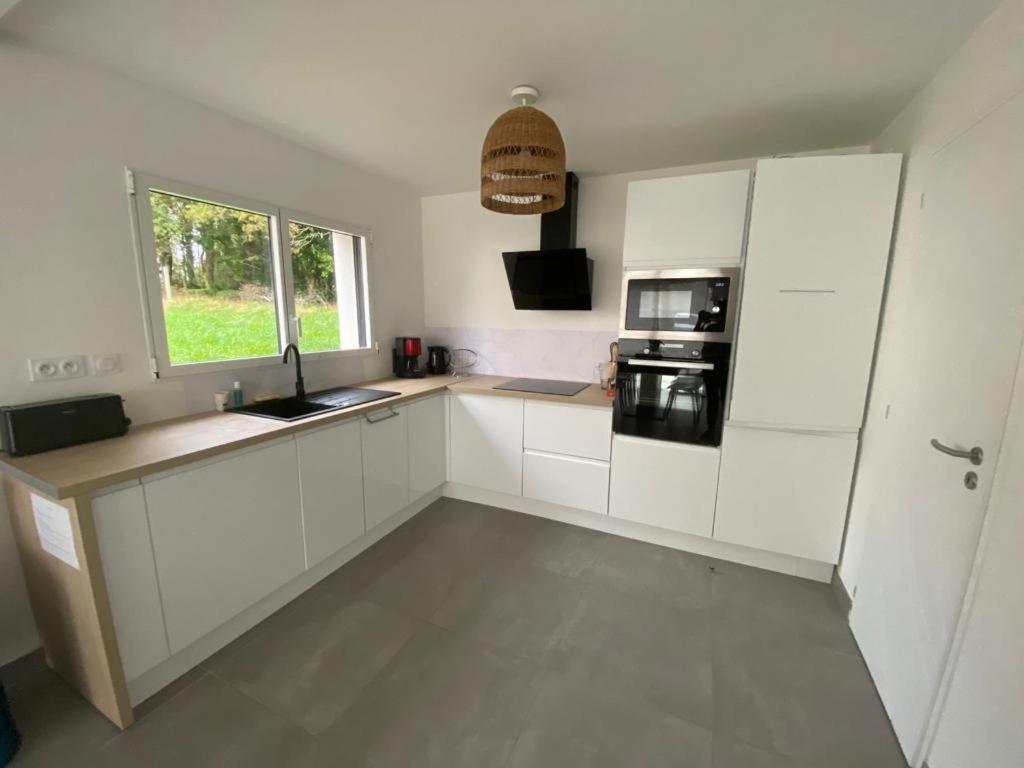 Maison Neuve Cosy A 20 Min Des Plages #Lorient #Cosy Pont-Scorff Extérieur photo